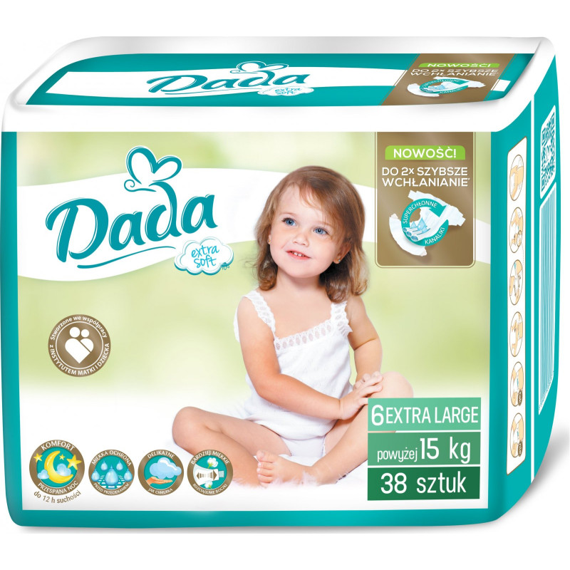 Plenky DADA Extra Large - vel. 6  (+15 kg)