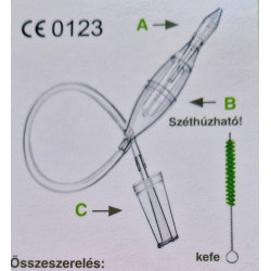 Odsávačka nosních hlenů, na vysavač